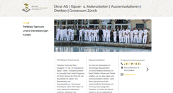 Desktop Screenshot of ehrat.ch